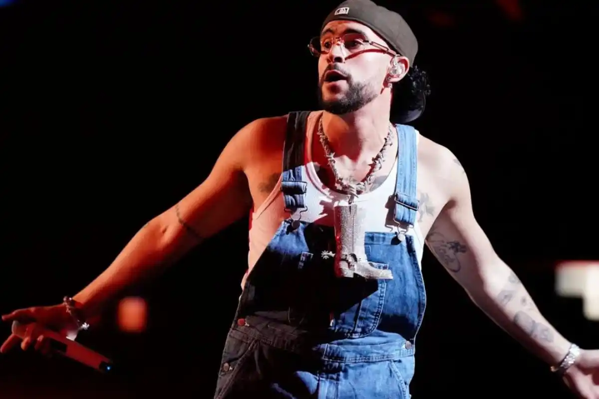 El artista tampoco dijo nada al respecto