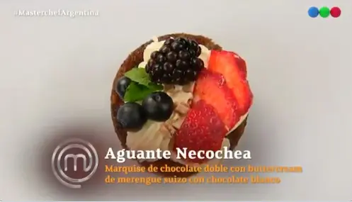 MasterChef Celebrity: Belu Lucius y el postre en honor a Necochea