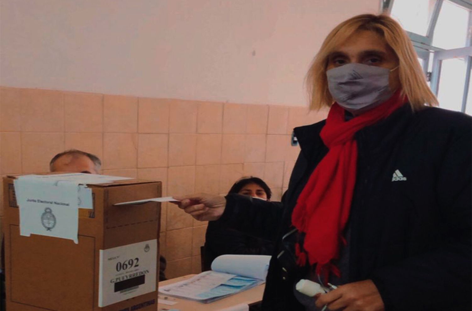 Baragiola: "En la escuela de mi infancia, donde siempre fui feliz, yo ya voté"