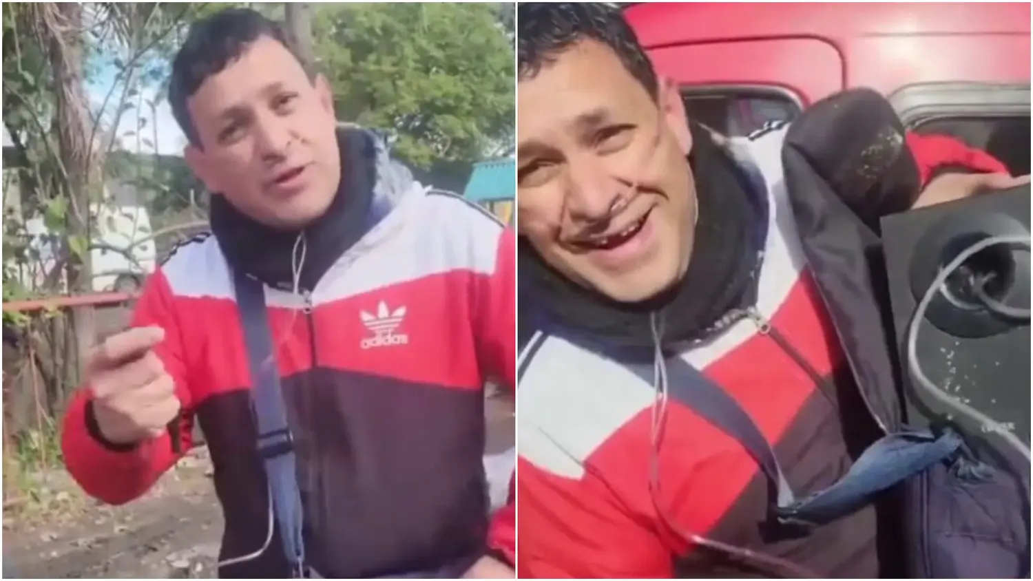 Un hombre fingía necesitar un respirador para pedir dinero a los pasajeros del Tren Sarmiento pero llevaba un parlante