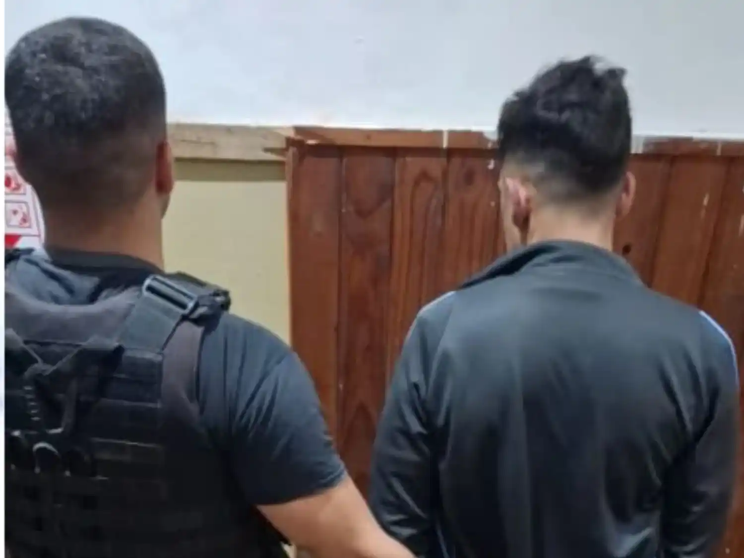 El sujeto, de 32 años, fue aprehendido por el delito de amenazas.