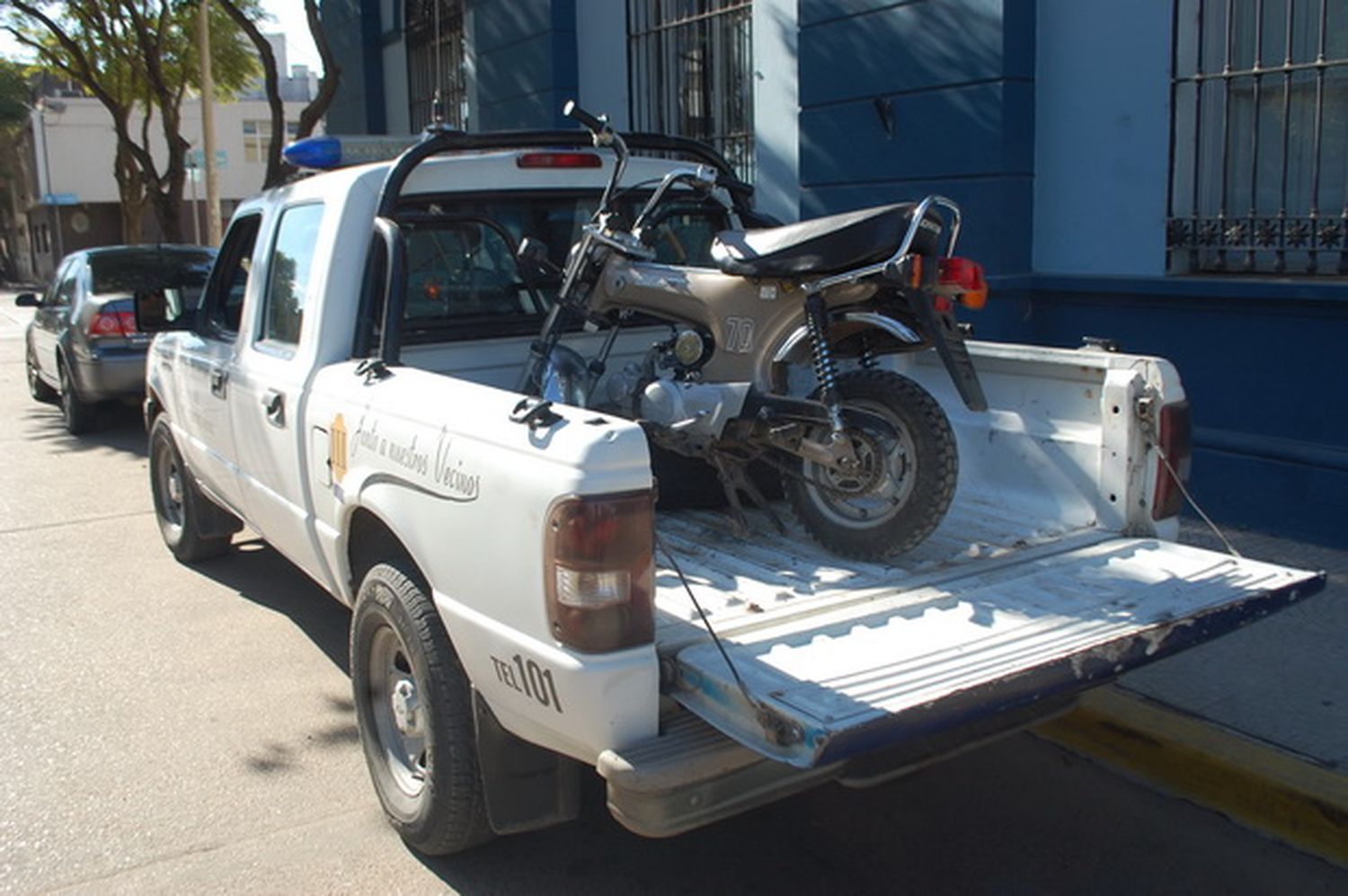 Recuperaron moto robada que ofrecían por Facebook