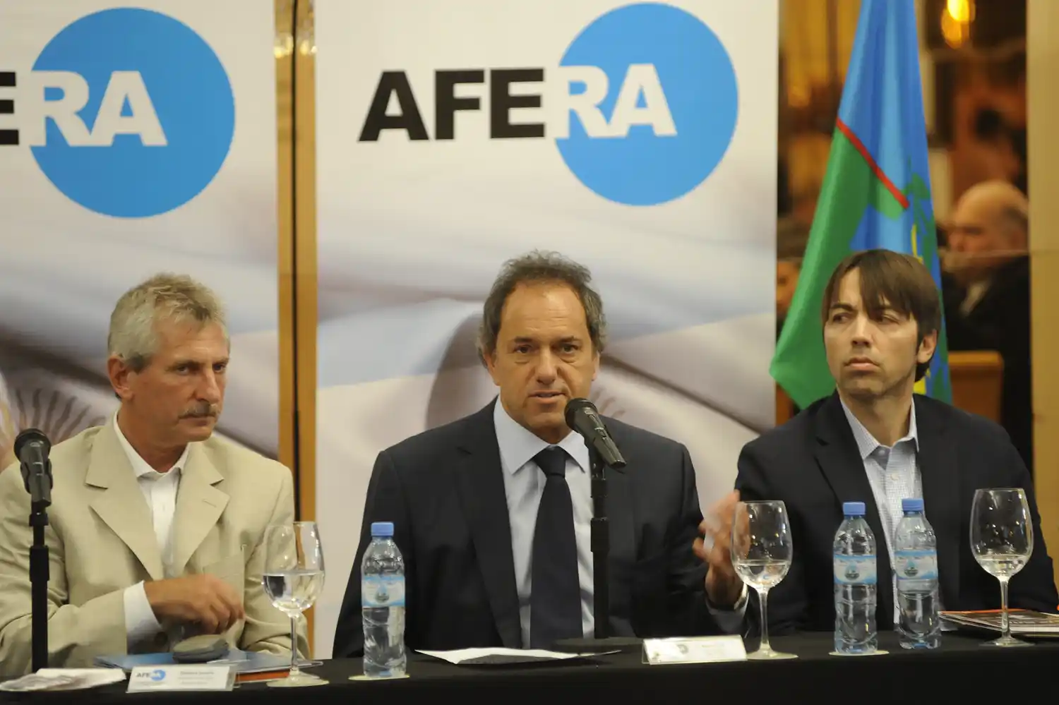 Scioli en Mar del Plata: "Tengo mucha fe en el presente y en el futuro del país"