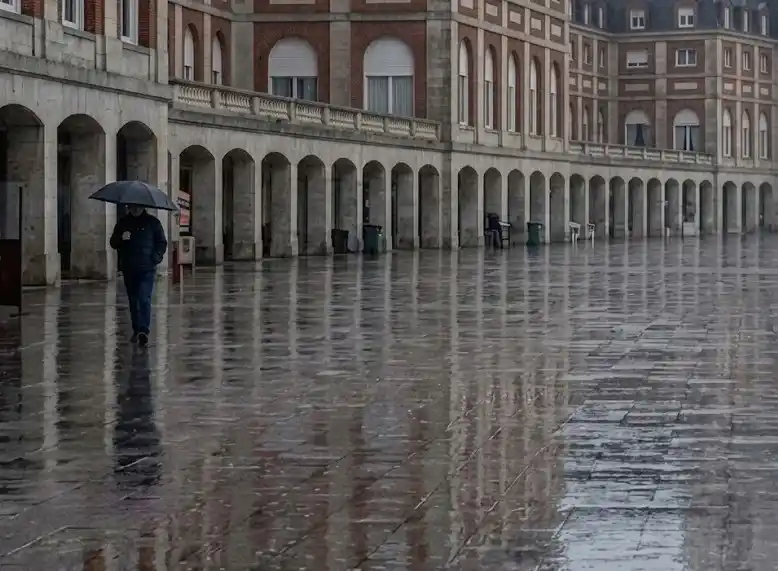 La jornada estará acompañada de principio a fin por las lluvias.