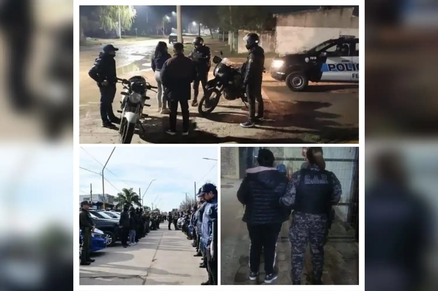 Megaoperativo en la “triple frontera”: 15 detenidos, armas, drogas y una avioneta secuestrada