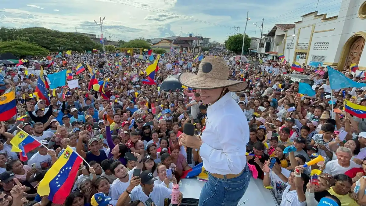 «VAMOS A GANAR y A COBRAR»: el mensaje de María Corina  a 30 días de las presidenciales (+Videos y fotos)
