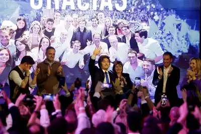El Presidente agradeció a los “10 millones de argentinos” que votaron a LLA en las elecciones.