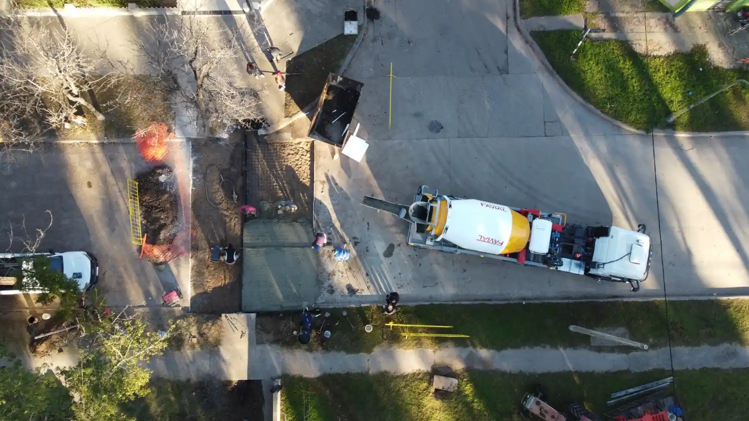 Chau bache: avanza en Sunchales una obra esperada por los vecinos