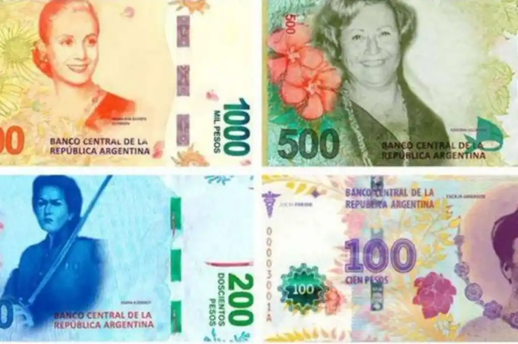 El Gobierno argentino presentará nuevos billetes