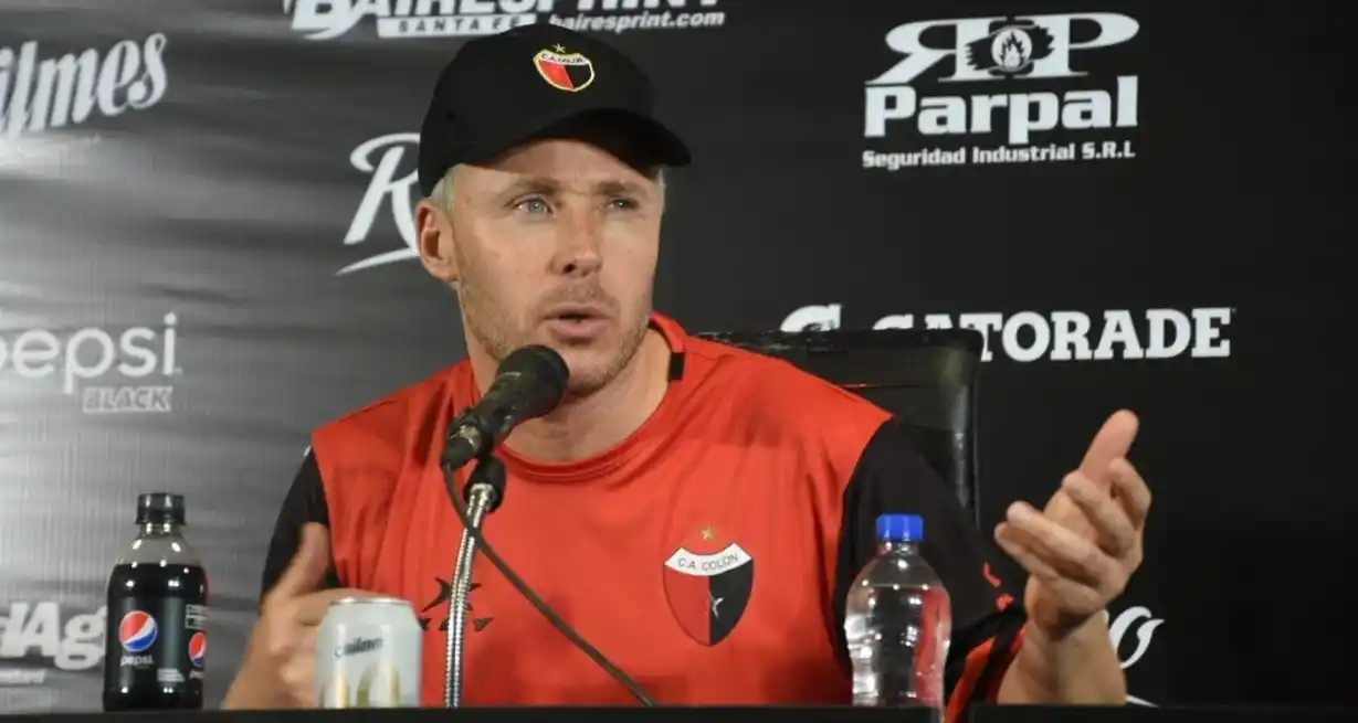 Israel Damonte, nuevo entrenador de Colón.