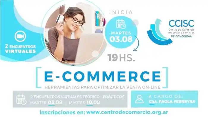 El Centro de Comercio presenta el curso �SE-COMMERCE:  Herramientas para  optimizar la venta on-line⬝