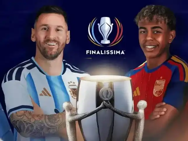 Messi y Yamal estaran frente a frente en la Finalissima el 27 de marzo.Foto:FIFA