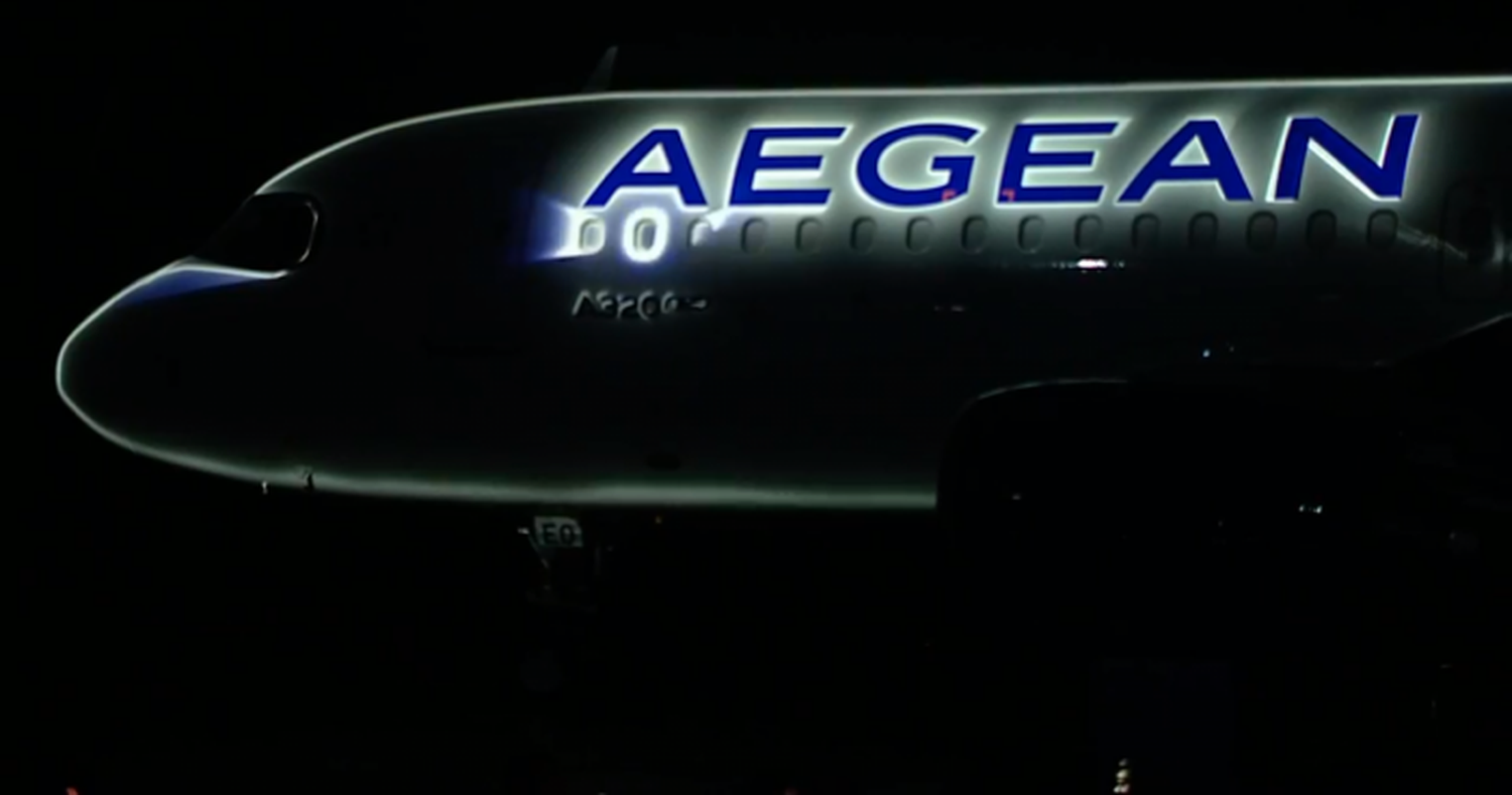 Aegean Airlines presentó su nueva imagen corporativa