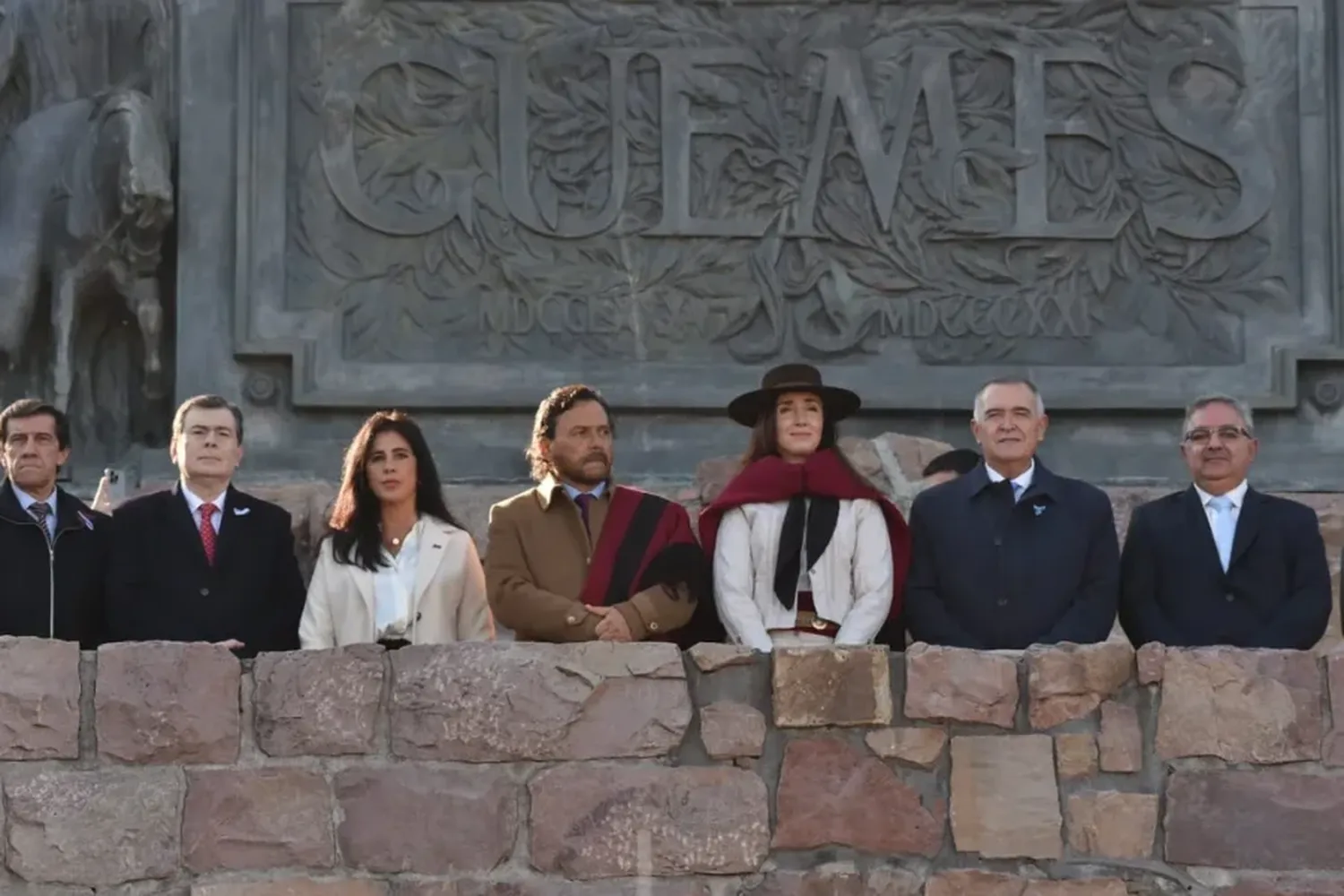 Villarruel encabezó el acto en homenaje a Güemes: enojo de diputados libertarios con Sáenz