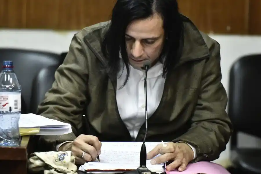 El día del juicio, Aldana escuchó y anotó cada palabra de los presentes