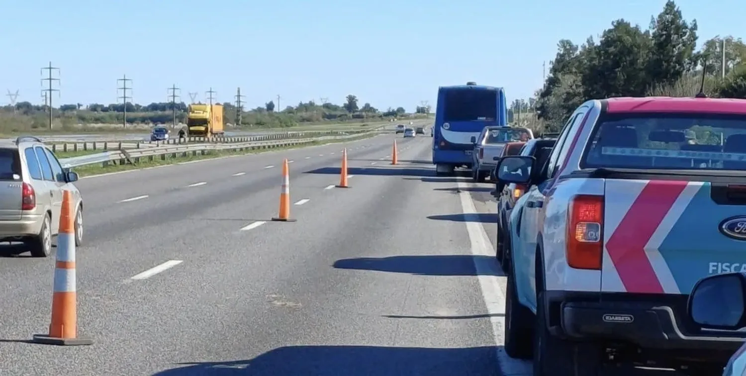Tránsito en Santa Fe: continúa el fresado en RN 11 con desvíos para camiones