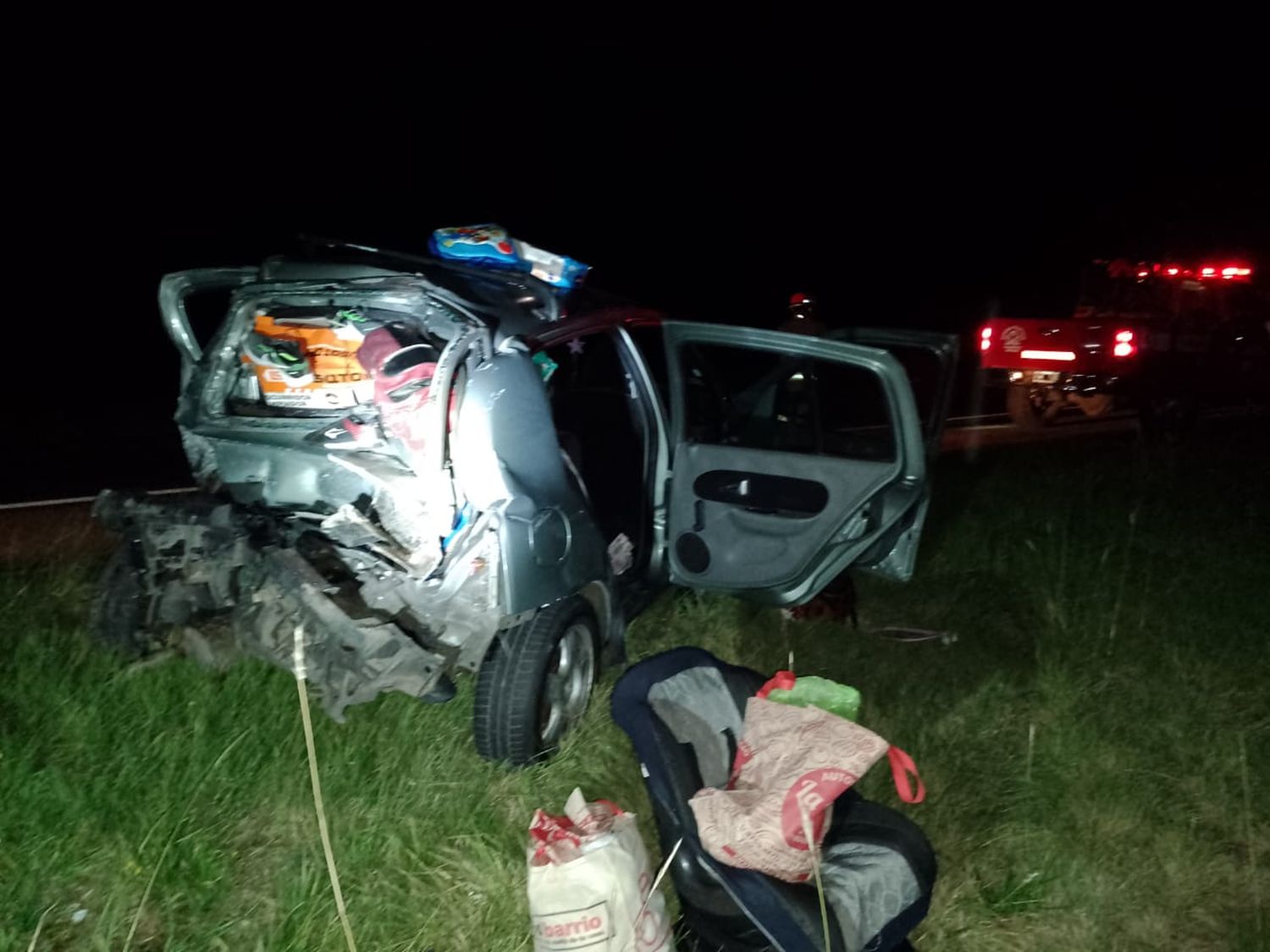 Cómo están el bebé, los dos nenes y los papás que sufrieron un impactante accidente en Gualeguaychú