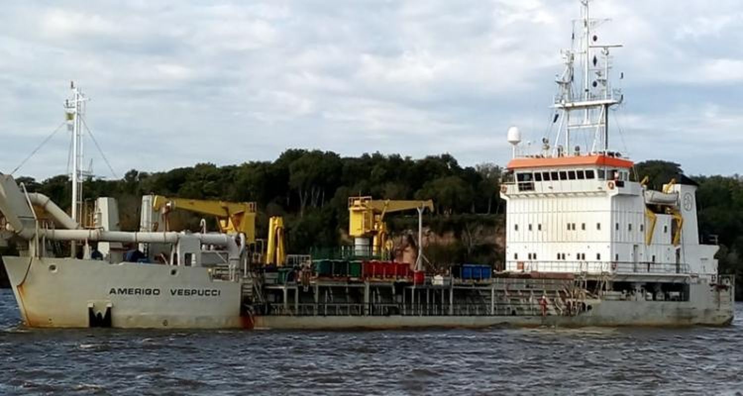Coronavirus: una draga hará cuarentena en el puerto local y habrá testeo masivo en la tripulación