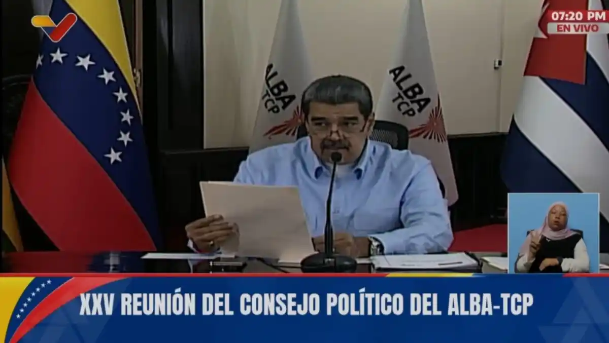 Maduro agradeció a ALBA-TCP el rechazo que, a su juicio, tuvo Marco Rubio en su gira por el Caribe