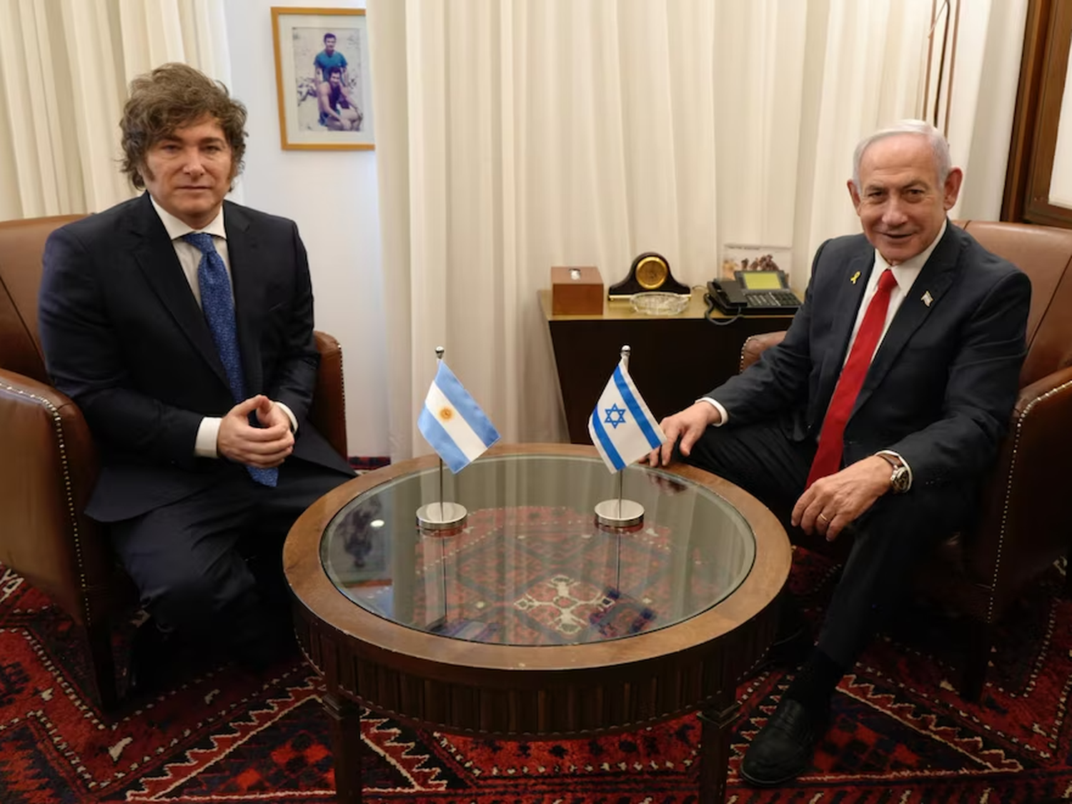 Milei volvió a hablar con Netanyahu y le comunicó su apoyo en la ofensiva de Israel contra Irán