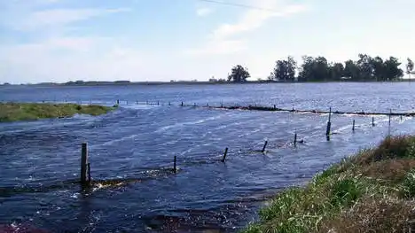 Arba busca activar sistema para medir alcance de inundaciones