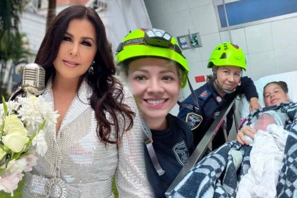 Arelys Henao es la MADRINA de bebé que nació en medio de uno de sus conciertos