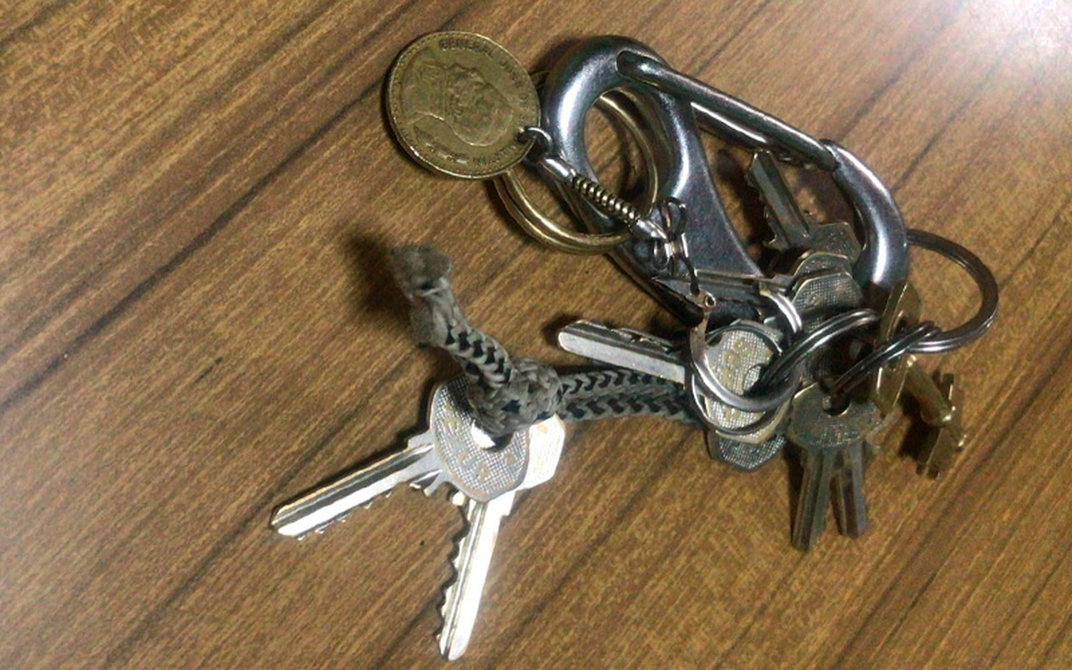 Llaves encontradas en calle Sarmiento