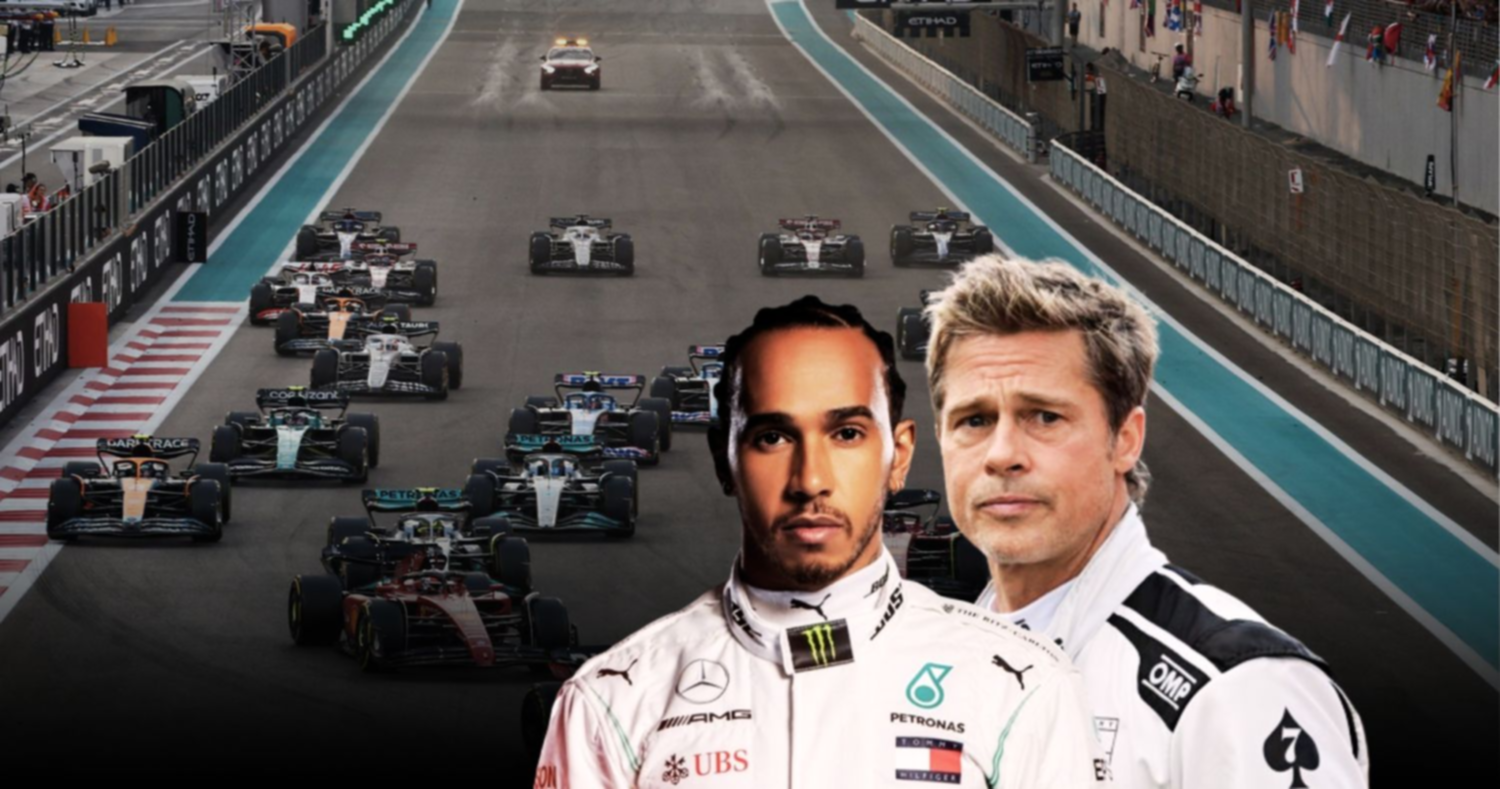 Película de F1: por esto se enojaron los pilotos con Lewis Hamilton y Brad Pitt 