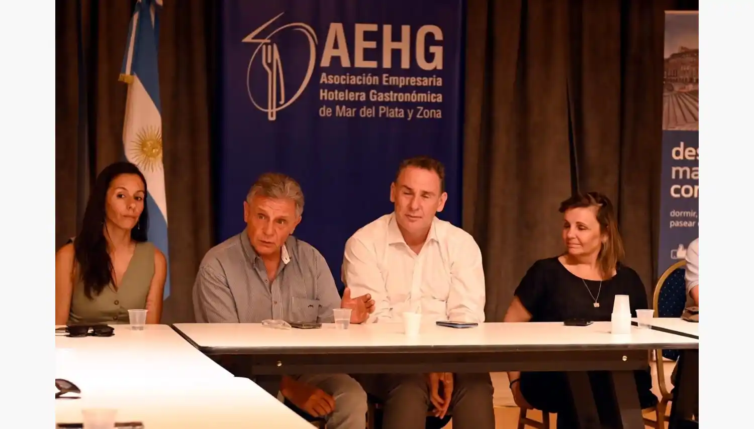La subsecretaria de Turismo de la provincia de Buenos Aires y los concejales de Acción Marplatense-Movimiento Derecho al Futuro visitaron las instalaciones de la AEGH.