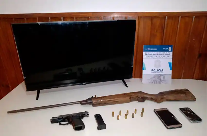 Robó en una vivienda deshabitada y lo atraparon: tenía todo en su casa