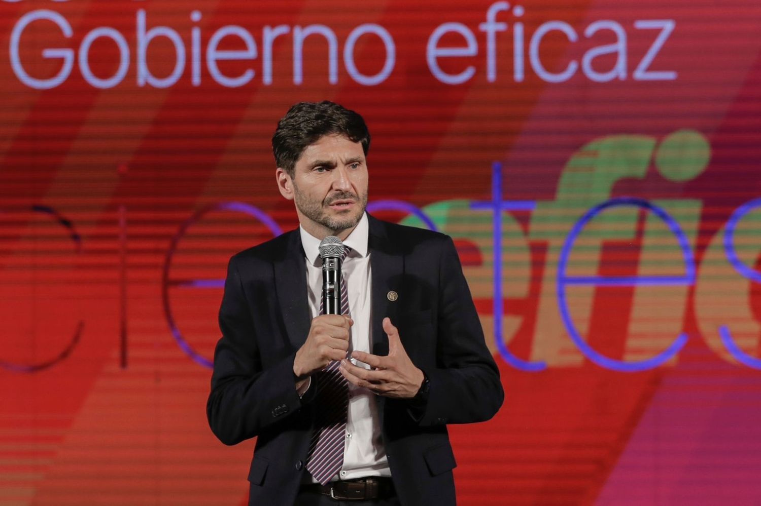 El gobernador hizo un repaso de las gestiones logradas. Foto: GSF