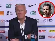 El entrenador de Francia habló del escándalo que involucra al lateral mientras reveló la nómina de 26 futbolistas para el Mundial. Foto:Redes