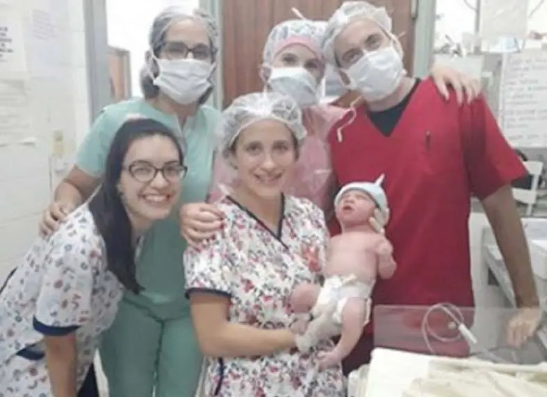 Los primeros bebes en llegar en el nuevo año 