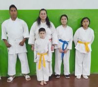 Presencia tandilense en el Provincial de karate