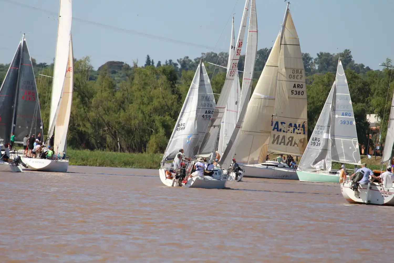 Todo listo para la regata de las 200 Millas del Paraná