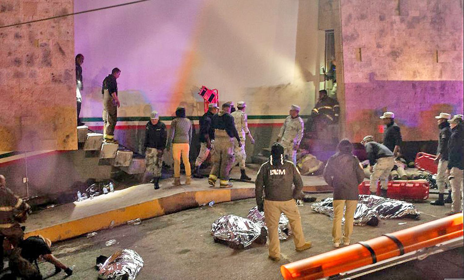 Murieron 39 personas en el incendio de un centro de migrantes de México
