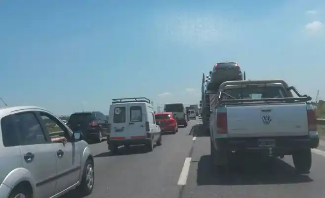 Atacaron autos en Panamericana en la vuelta del fin de semana largo