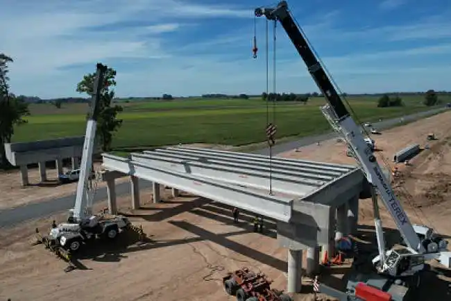 Siguen las obras de duplicación de calzada en la Ruta Provincial N°41