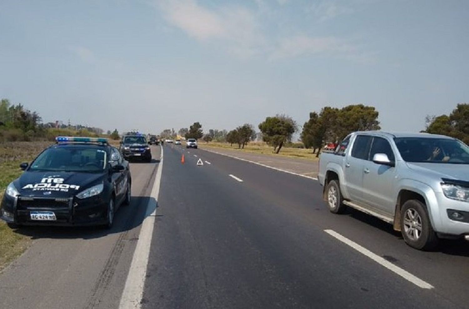 Nuevo robo en la autopista Rosario-Santa Fe: paró su auto por un desperfecto y la asaltaron