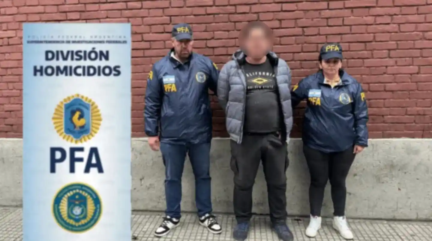 El prófugo cayó por un insólito motivo. (Foto: Policía Federal Argentina)