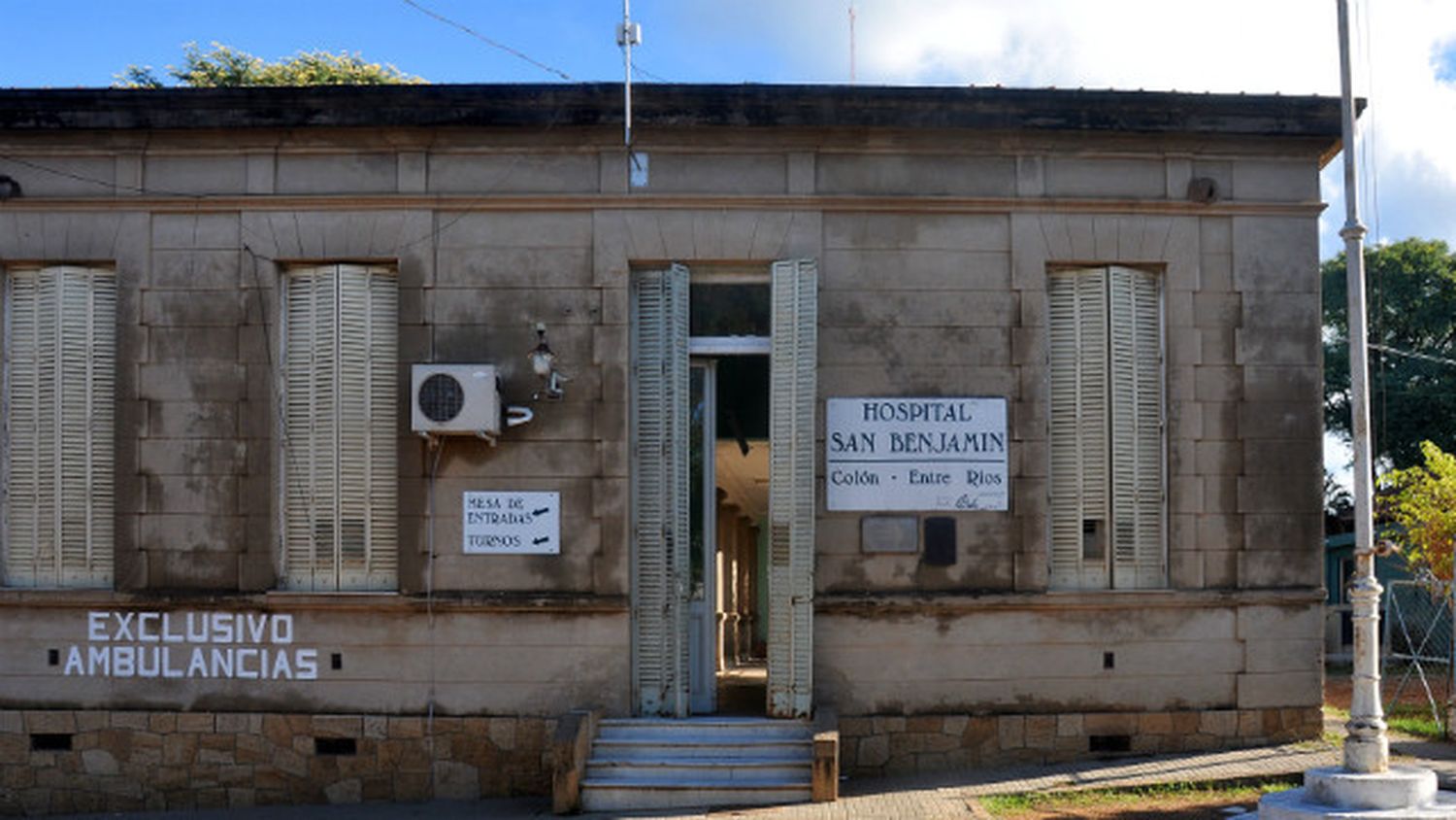 Hospital San Benjamín de Colón, donde se encontraba internada y falleció la víctima.