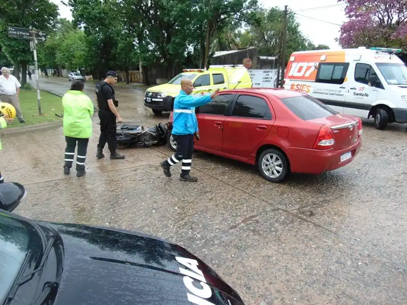 Fuerte choque en Venado Tuerto.