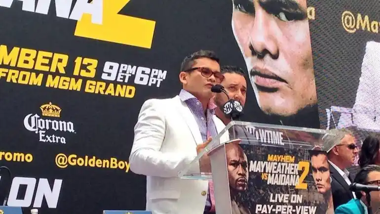 El Chino Maidana ya eligió quienes le cantarán el himno frente a Mayweather