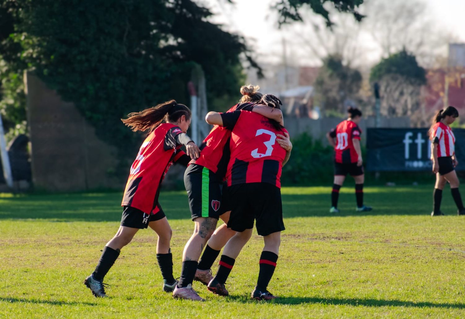 San Lorenzo protagonizó la goleada del fin de semana. (Foto: Cinthia Daiana Martínez)