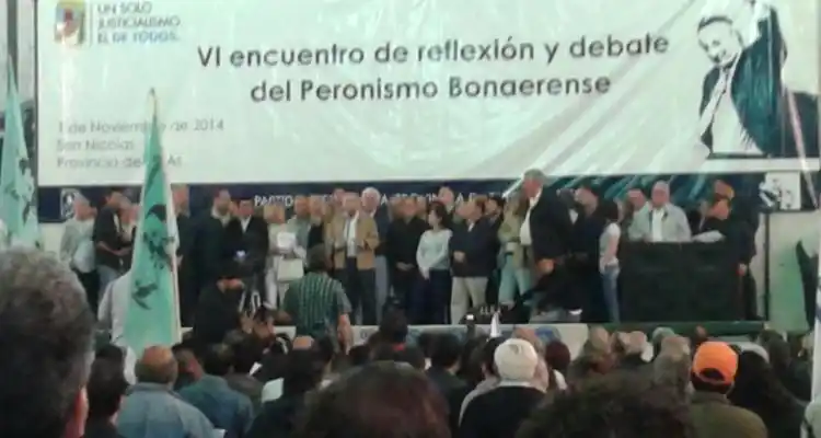 El PJ local enojado por la presencia de Guacone en San Nicolás
