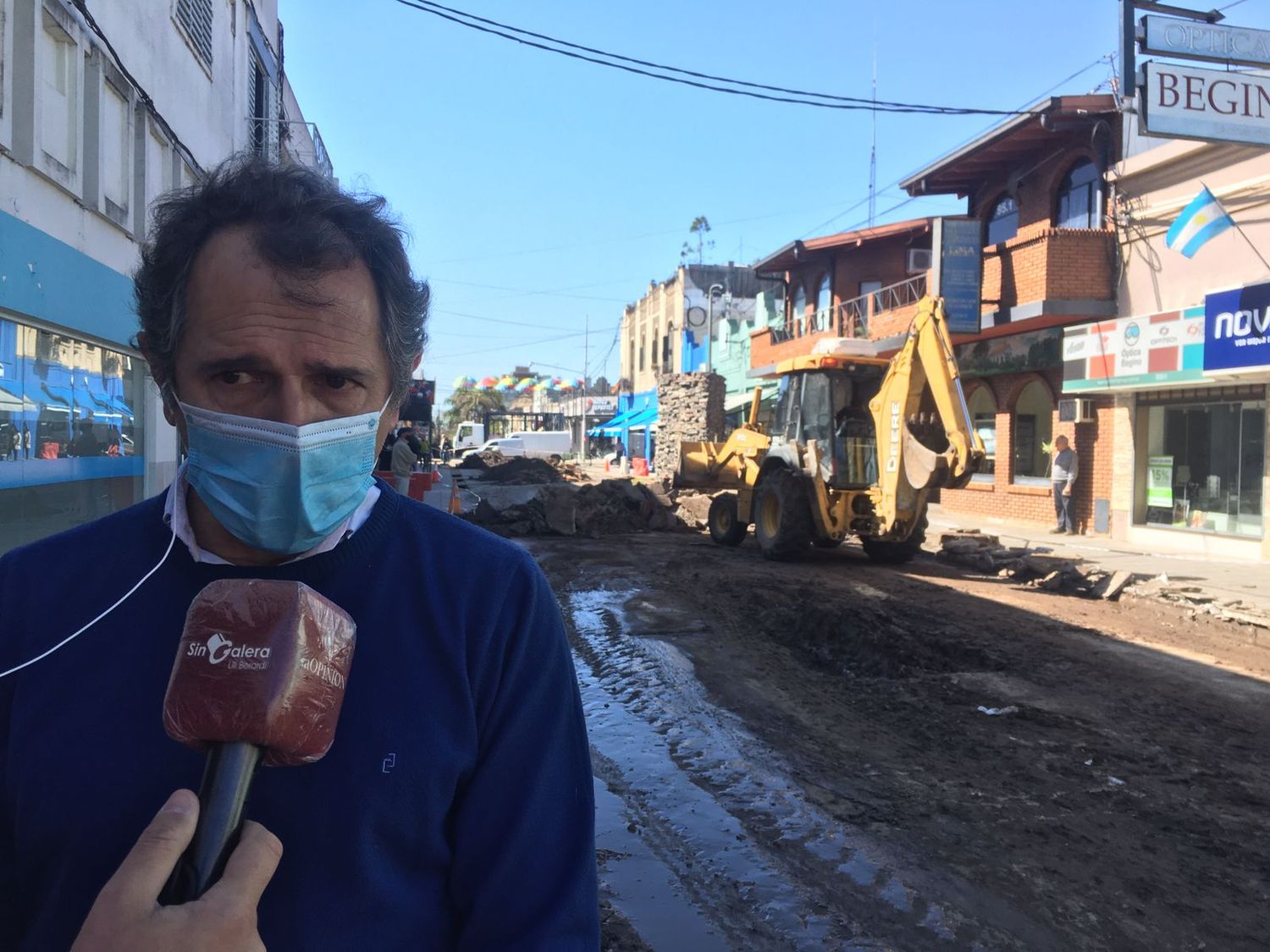 Javier Silva sobre la remodelación de la Peatonal: “Cuanto más rápido se haga, mejor”