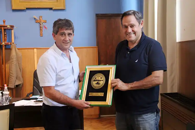 Reconocimiento al director de Desarrollo Local loberense