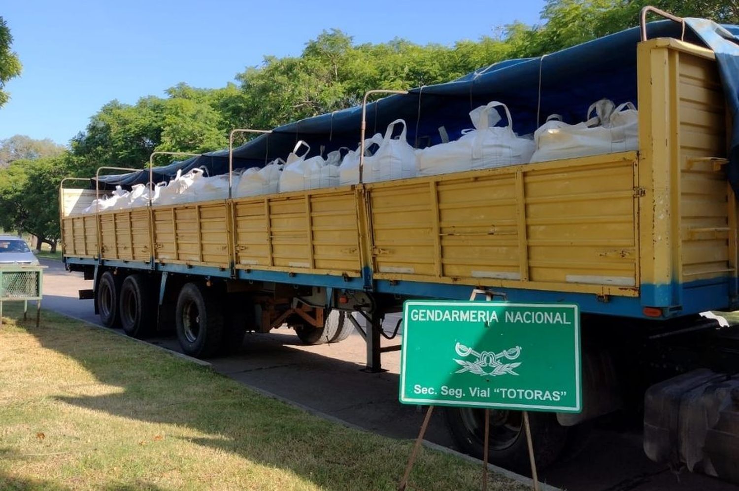 Decomisan 27 toneladas de carbonato de sodio en Santa Fe