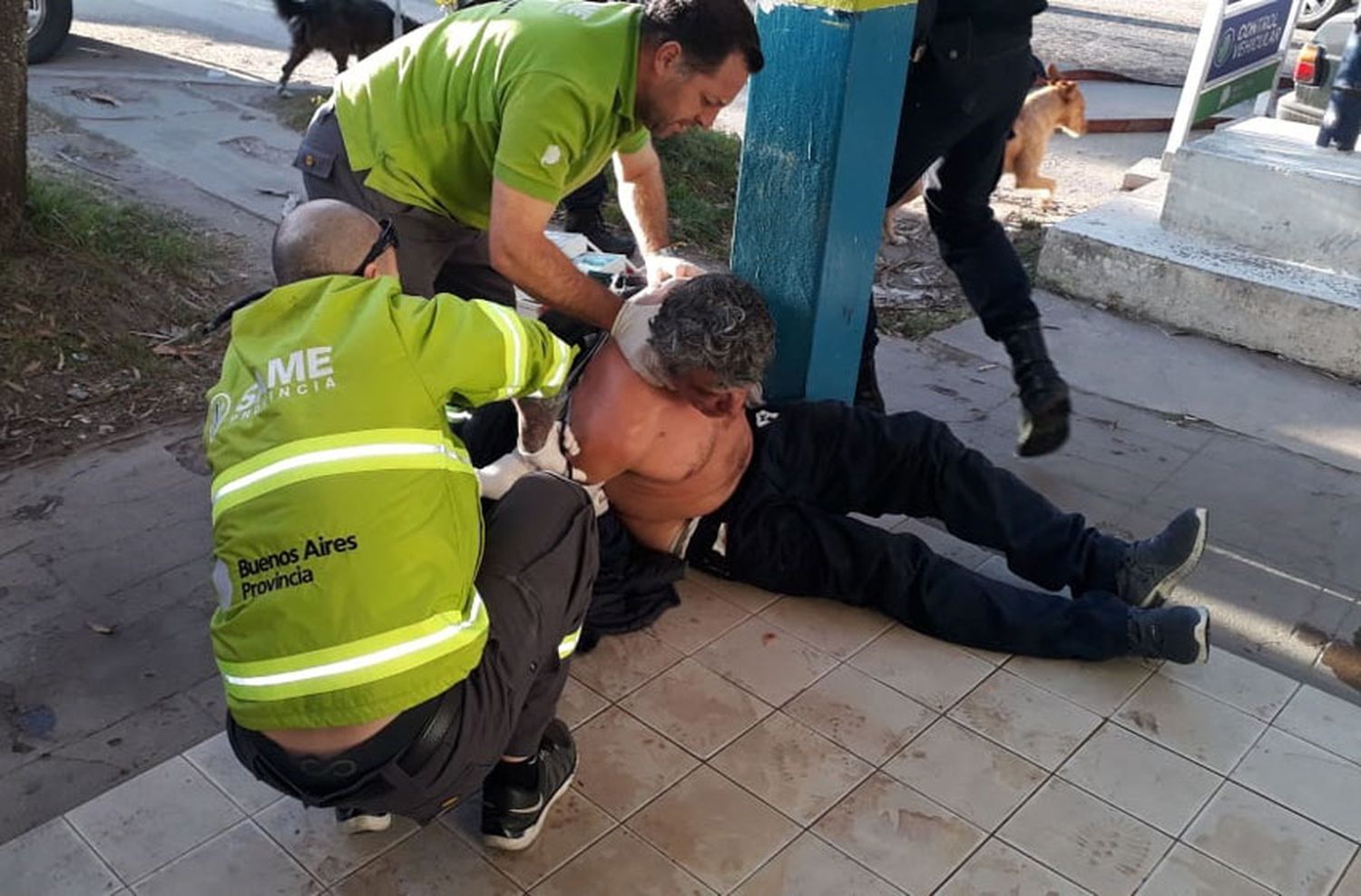 Le secuestraron la moto y quiso prender fuego la comisaría