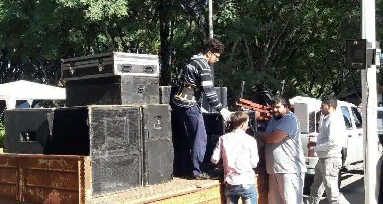 Iniciaron los preparativos para la Feria de las Artes